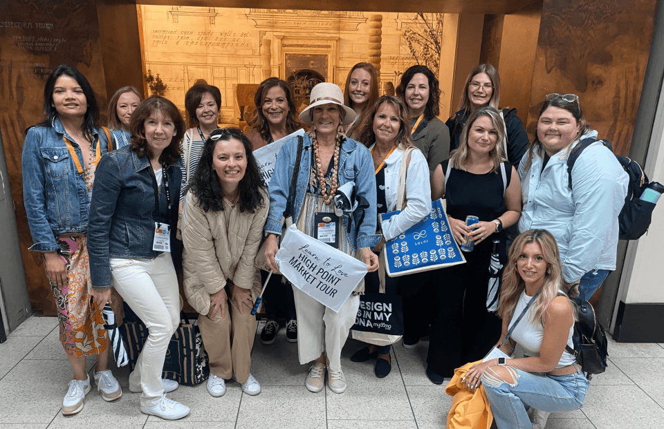 Learn to Love High Point Market Tour with Mydoma